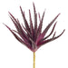 10" Real Touch Artificial Aloe Stem Pick -Eggplant (pack of 12) - CA8015-EP