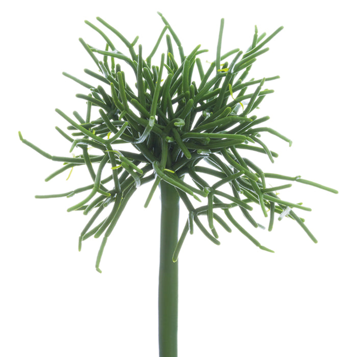9" Real Touch Pencil Cactus Artificial Stem Pick -Green (pack of 12) - CC0009-GR