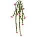 38" Hanging Artificial Blooming Cactus Plant -Boysenberry (pack of 4) - CC0554-BB