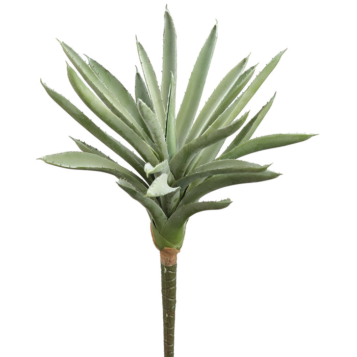 11" Real Touch Agave Succulent Artificial Stem Pick -Gray/Green (Pack of 12) - CKA706-GY/GR