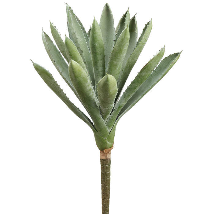 12.5" Real Touch Agave Succulent Artificial Stem Pick -Gray/Green (Pack of 12) - CKA708-GY/GR