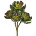 13" Outdoor UV-Resistant Artificial Echeveria Stem Pick -Green (Pack of 12) - CKE014-GR