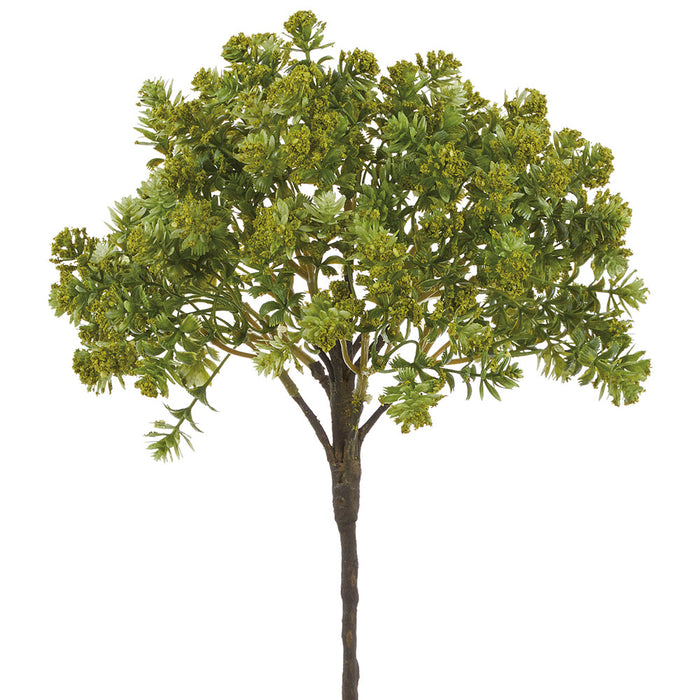 12" Artificial Sedum Stem Pick -Green (Pack of 12) - CKS003-GR