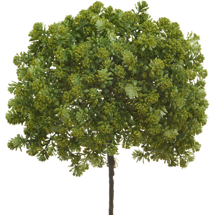 13" Artificial Sedum Stem Pick -Green (Pack of 8) - CKS004-GR