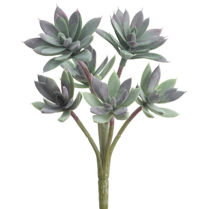 11" Outdoor UV-Resistant Artificial Sedum Stem Pick -Frosted Green (Pack of 24) - CKS037-GR/FS
