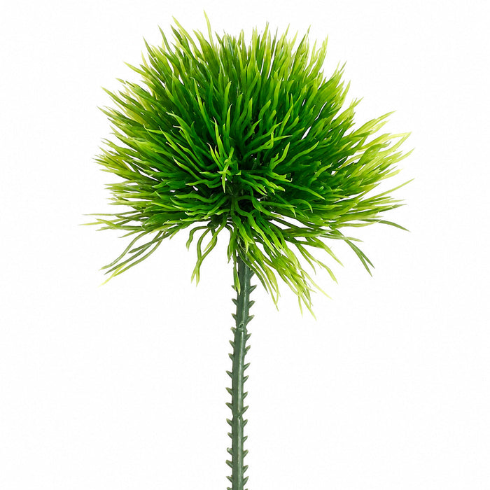 6" Real Touch Moss Grass Artificial Stem Pick -Green (Pack of 36) - CM0305-GR