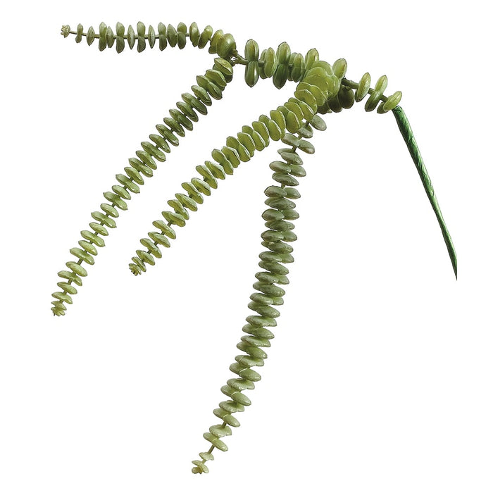 money tree stem soft 14" Soft-Touch Money Hanging Artificial Stem Pick -Green — Silks Are Forever