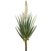 44.75" Blooming Agave Artificial Plant -White/Green (pack of 2) - CP2997-WH/GR