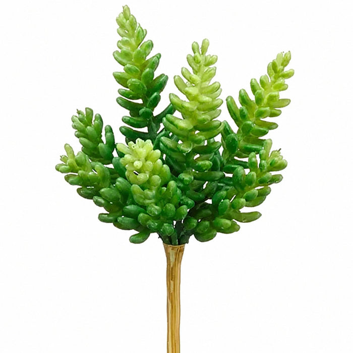 7.5" Real Touch Sedum Artificial Stem Pick -Green (Pack of 36) - CS3017-GR