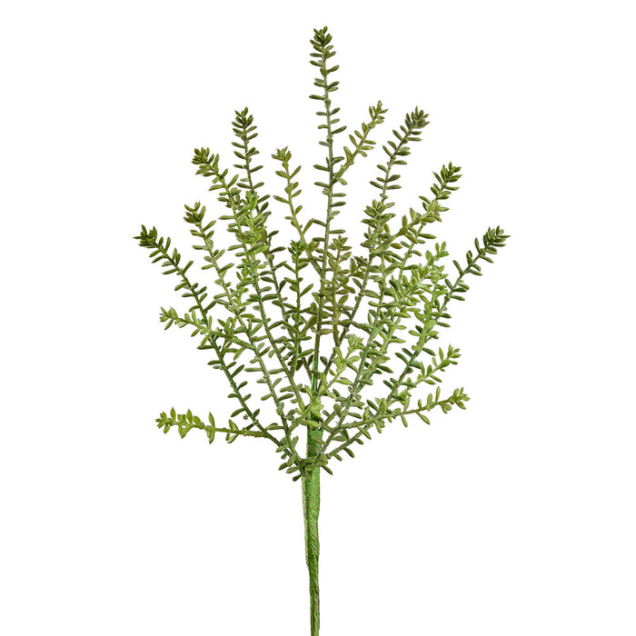 19" Sedum Succulent Artificial Stem -Green (Pack of 12) - CSS474-GR