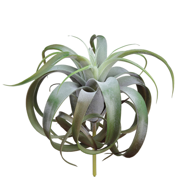 faux tillandsia succulent stem 12" Tillandsia Succulent Artificial Stem Pick -Green/Burgundy (Pack of 4)
