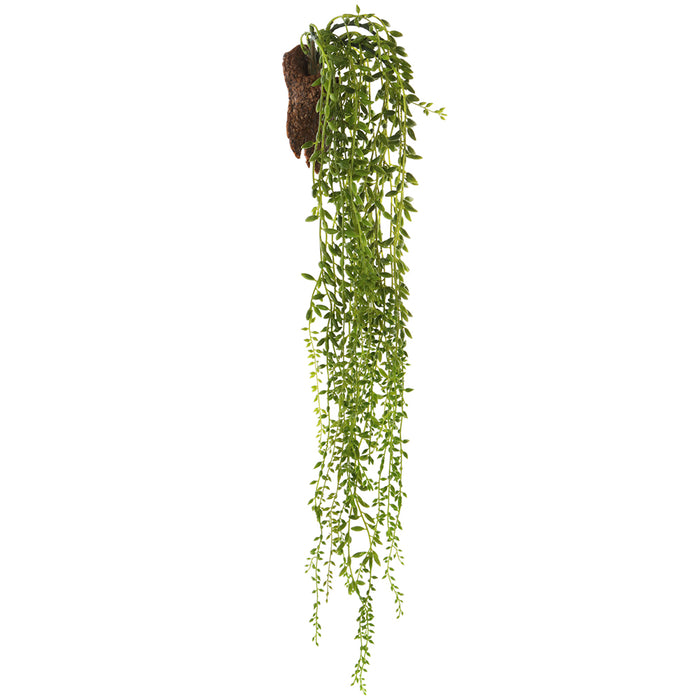 30" Sedum Succulent Artificial Plant w/Wall Hanger -Green (Pack of 6) - CZS832-GR