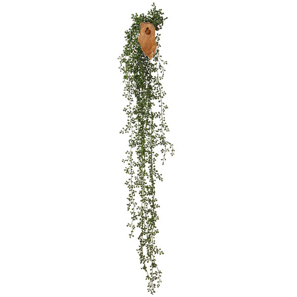 46" String Of Pearls Succulent Artificial Plant w/Wall Hanger -Green (Pack of 6) - CZS835-GR