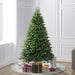 6'6"Hx52"W PE Tiffany Fraser Artificial Christmas Tree, Unlit -Green - DT213565