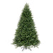 6'6"Hx52"W PE Tiffany Fraser Artificial Christmas Tree, Unlit -Green - DT213565