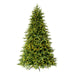 6'6"Hx48"W PE Jersey Fraser Artificial Christmas Tree, LED Pre-Lit -Green - DT214266LED
