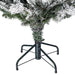 10'Hx56"W Frosted Slim Scotch Pine Artificial Christmas Tree, Unlit -White - DT230385