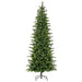 6'6"Hx36"W PE Slim Kamas Fraser Fir Artificial Christmas Tree, Unlit -Green - DT235565