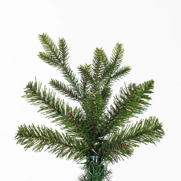 6'6"Hx36"W PE Slim Kamas Fraser Fir Artificial Christmas Tree, Unlit -Green - DT235565