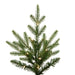 6'Hx44"W PE Norway Spruce Artificial Christmas Tree, LED Pre-Lit (Multi-Mode) -Green - DT250363LEDCC
