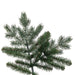 7'6"Hx58"W PE Northern Blue Spruce Artificial Christmas Tree, Unlit -Green - DT254175