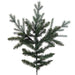 7'6"Hx62"W PE Nordmann Fir Artificial Christmas Tree, Unlit -Green - DT256275