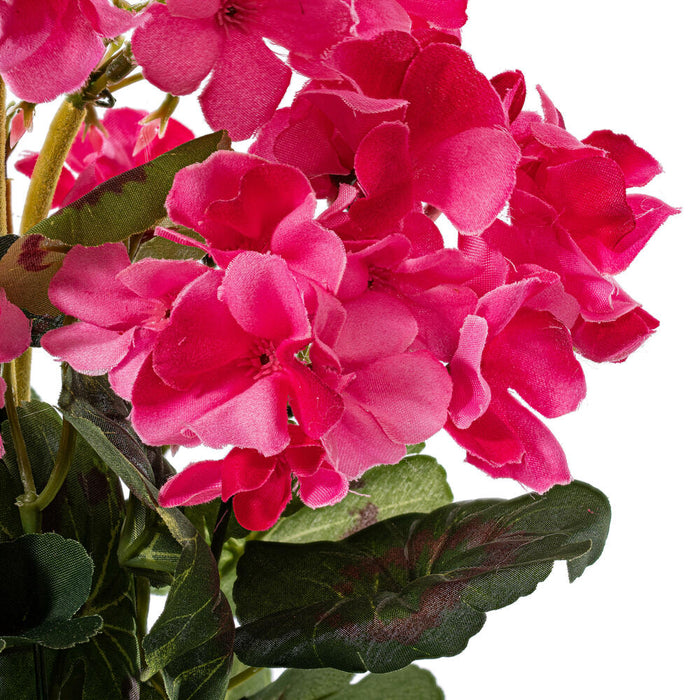 20" Silk Geranium Flower Bush -Pink (Pack of 12) - FA174601-4