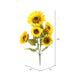 25" Silk Sunflower Flower Bush -Yellow (Pack of 4) - FA187301