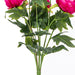 19" Silk Peony Flower Bush -Fuchsia (Pack of 6) - FA191145