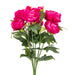 19" Silk Peony Flower Bush -Fuchsia (Pack of 6) - FA191145