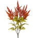 25" Astilbe Artificial Flower Bush -Flame/Orange (Pack of 12) - FBA006-FL/OR
