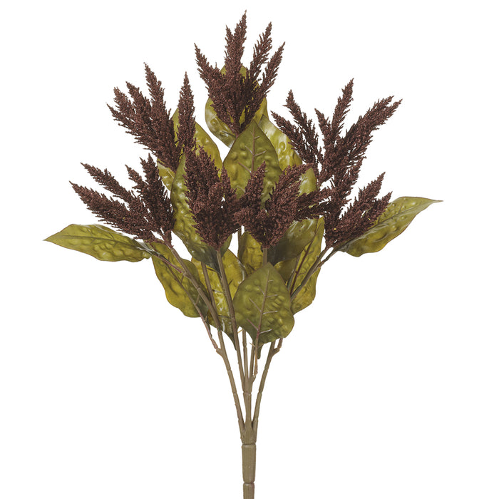 21" Artificial Astilbe Flower Bush -Chocolate (pack of 12) - FBA063-CX