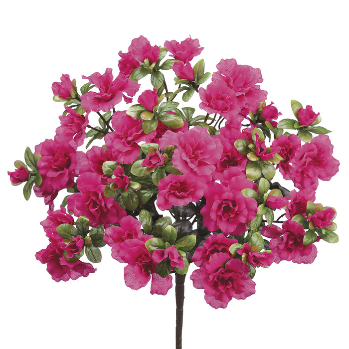 25" Silk Azalea Flower Bush -Beauty (pack of 12) - FBA203-BT
