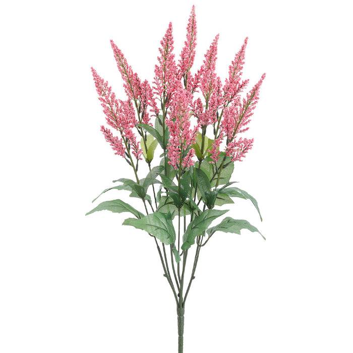 25" Astilbe Silk Flower Bush -Pink (Pack of 12) - FBA346-PK