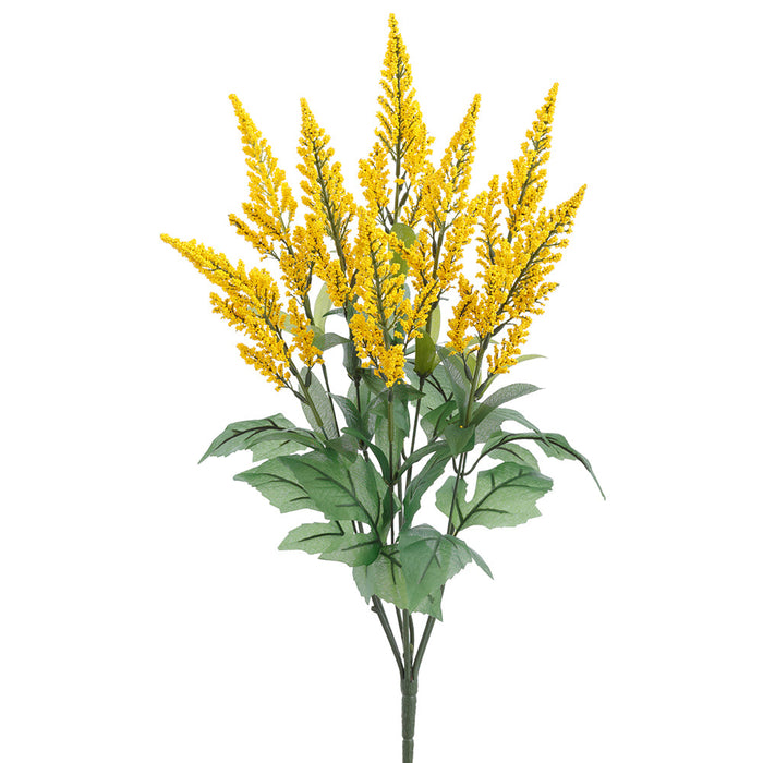 25" Astilbe Silk Flower Bush -Yellow (Pack of 12) - FBA346-YE