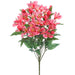 21" Silk Alstroemeria Flower Bush -2 Tone Fuchsia (Pack of 12) - FBA366-FU/TT
