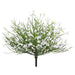 8" Gypsophila Baby's Breath Artificial Flower Bush -White (pack of 12) - FBB011-WH