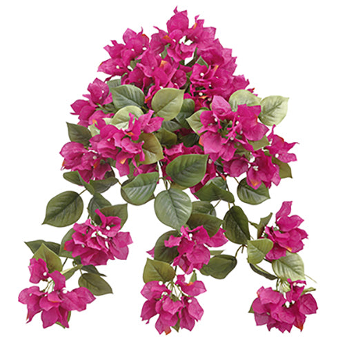 24" Bougainvillea Silk Hanging Flower Bush Beauty — Silks Are Forever
