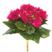 10" Silk Begonia Flower Bush -Beauty (pack of 24) - FBB117-BT