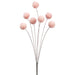21" Artificial Billy Button Flower Bush -Peach (pack of 6) - FBB211-PE