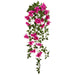 43" Hanging Bougainvillea Silk Flower Bush -Fuchsia (Pack of 12) - FBB390-FU