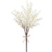 18" Artificial Mini Berry Stem Bundle -Cream (Pack of 12) - FBB712-CR