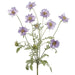 25" Silk Scabiosa Flower Bush -Amethyst (pack of 6) - FBC511-AY