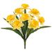 17" Daffodil Silk Flower Bush -Yellow (Pack of 12) - FBD002-YE