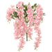 34" Hanging Silk Delphinium Flower Bush -Pink (pack of 6) - FBD134-PK