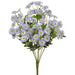 13" Mini Artificial Daisy Flower Bush -Blue (pack of 12) - FBD309-BL