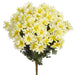 19" Daisy Silk Flower Bush -White/Yellow (Pack of 12) - FBD951-WH/YE