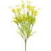 18" Silk Forget Me Not Myosotis Flower Bush -Yellow (pack of 12) - FBF003-YE