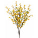 29.5" Silk Forsythia Flower Bush -Yellow (pack of 12) - FBF138-YE
