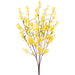 25" Forsythia Blossom Silk Flower Bush -Yellow (Pack of 12) - FBF945-YE